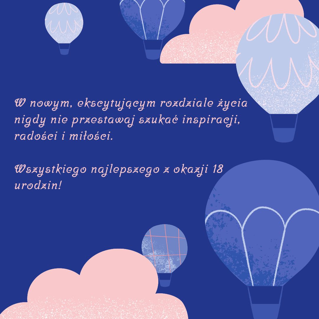 życzenia na 18-stkę canva życzenia na 18-stkę