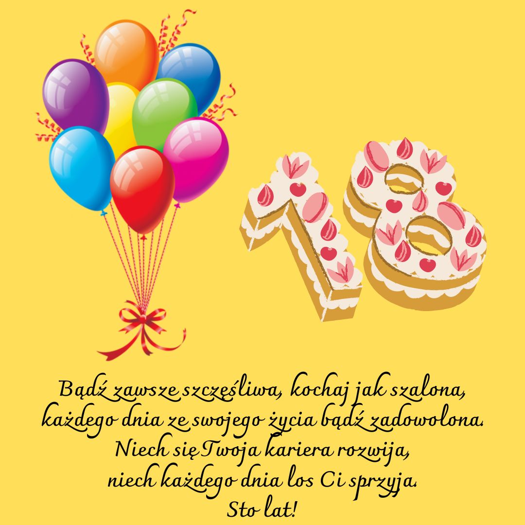 życzenia na 18 urodziny canva życzenia na 18 urodziny