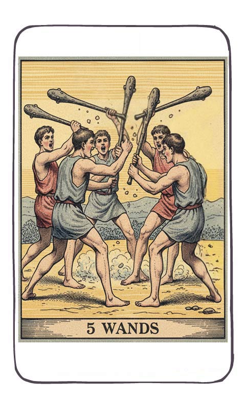 Byk: Karta 5 Buław oznacza napięcia, przepychanki i niepotrzebną walkę o rację w kwietniu 2026