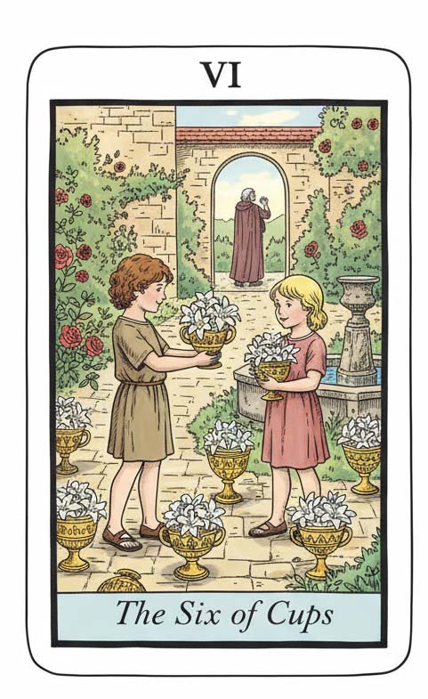 Rak: Karta 6 Kielichów oznacza powrót do ciepła, bliskości i prostych emocji w tygodniu 20 - 26 kwietnia 2026
