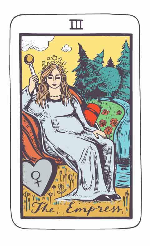 Ryby: karta Cesarzowa oznacza obfitość, ciepło i twórczą energię w tygodniu 20 - 26 kwietnia 2026