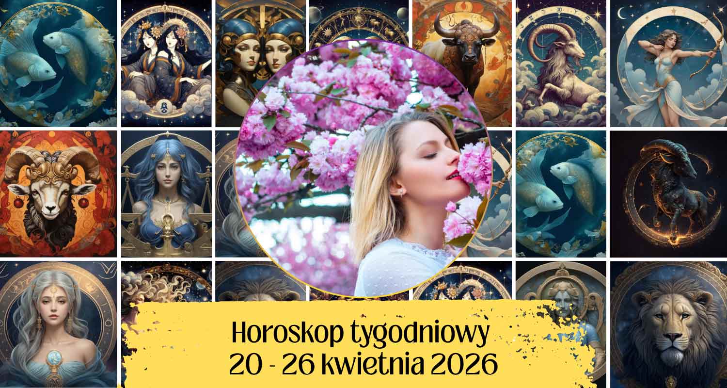 Horoskop tygodniowy 20-26 kwietnia 2026 dla wszystkich znaków zodiaku