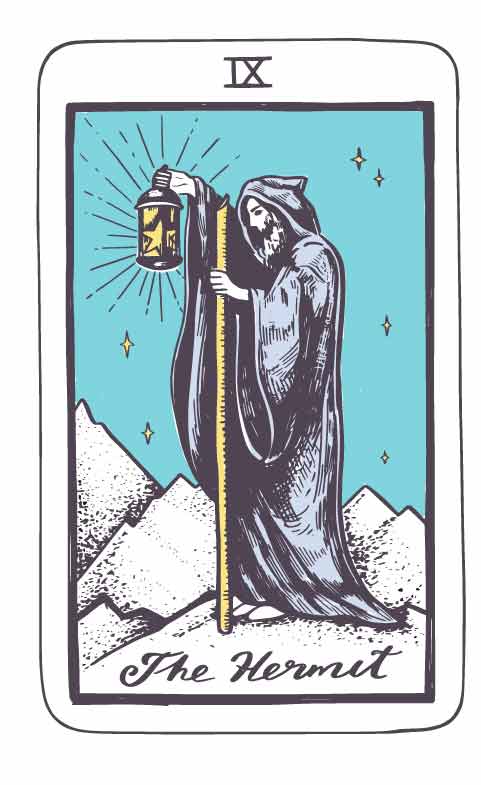 Koziorożec: karta Pustelnik oznacza refleksję, dystans i spokojne szukanie odpowiedzi w tygodniu 20 - 26 kwietnia 2026