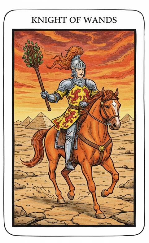 Lew: Karta Rycerz Buław oznacza odważny ruch, tempo i wejście w działanie w tygodniu 20 - 26 kwietnia 2026