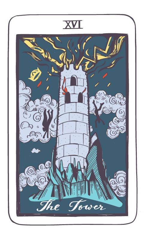 Skorpion: Karta Wieża oznacza przełom, przejrzenie na oczy i zburzenie iluzji w tygodniu 20 - 26 kwietnia 2026